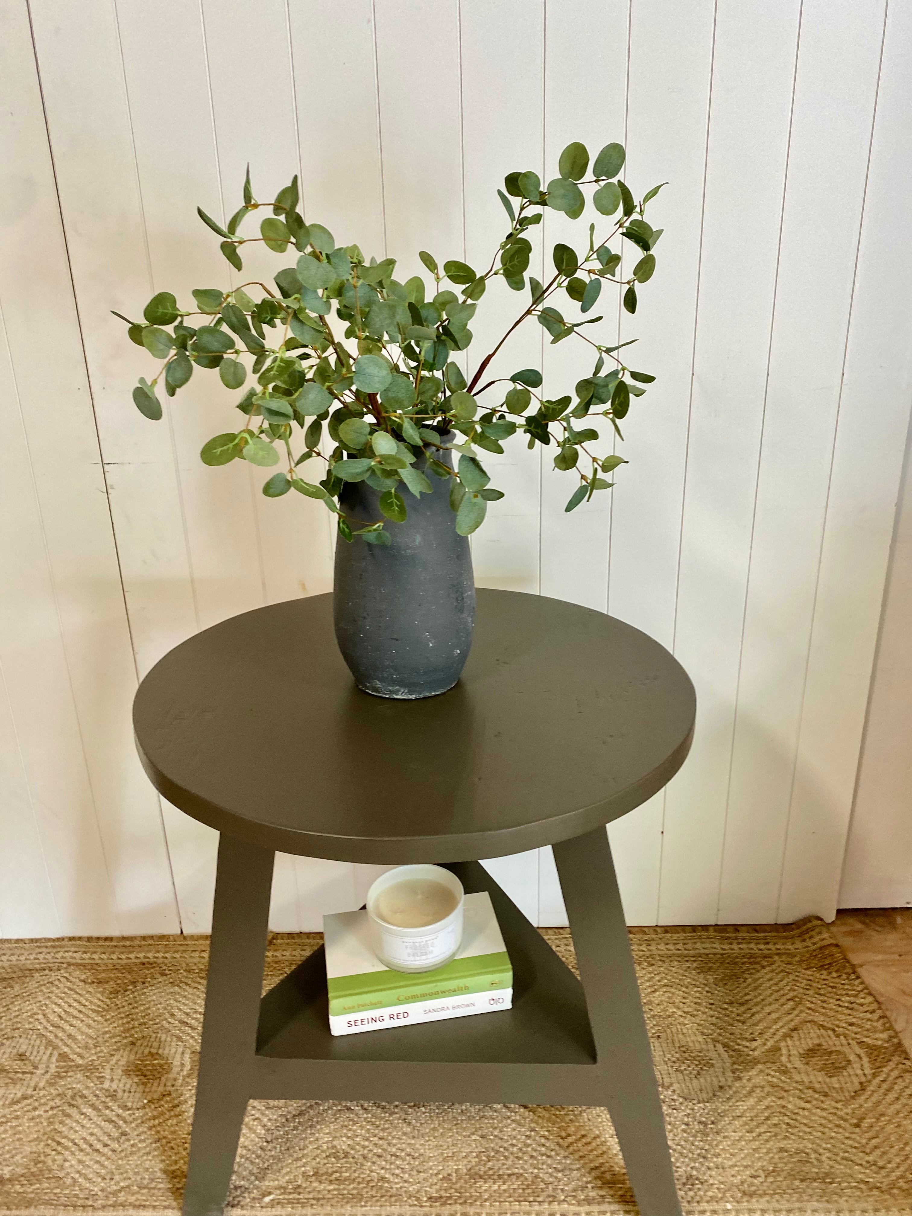 Solid Large Side Table or Accent Table