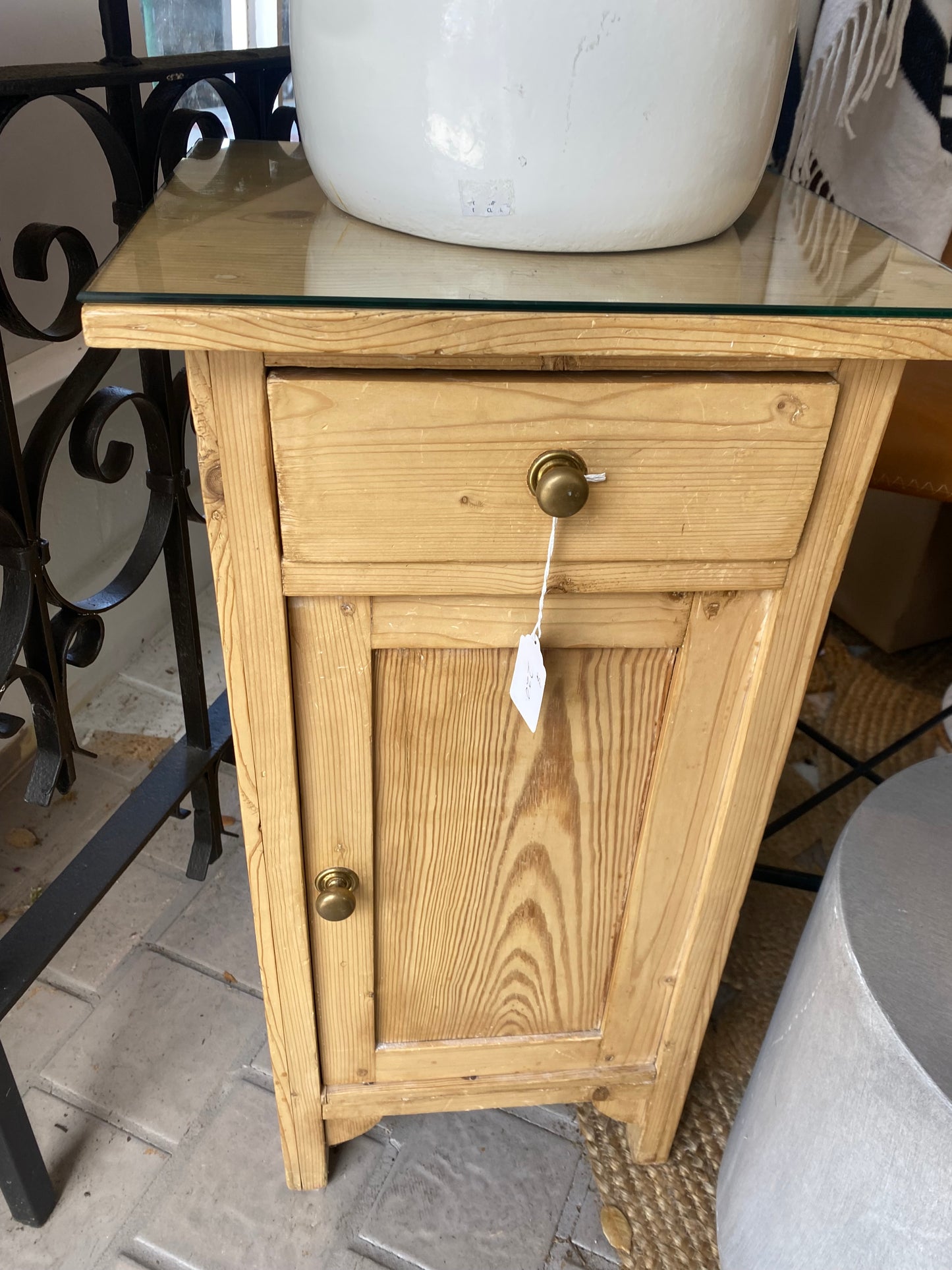 Vintage Pine Small Cabinet