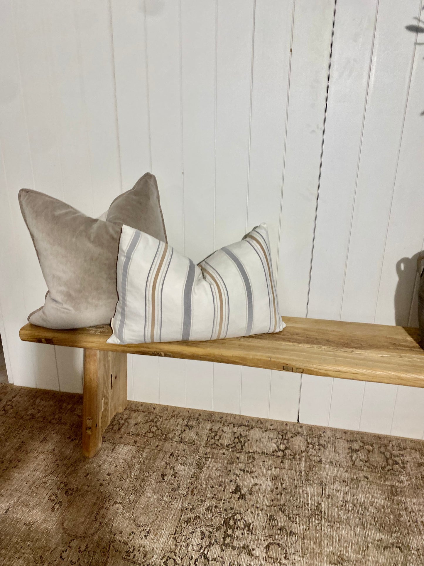 Reclaimed Elm Solid Bench 63"