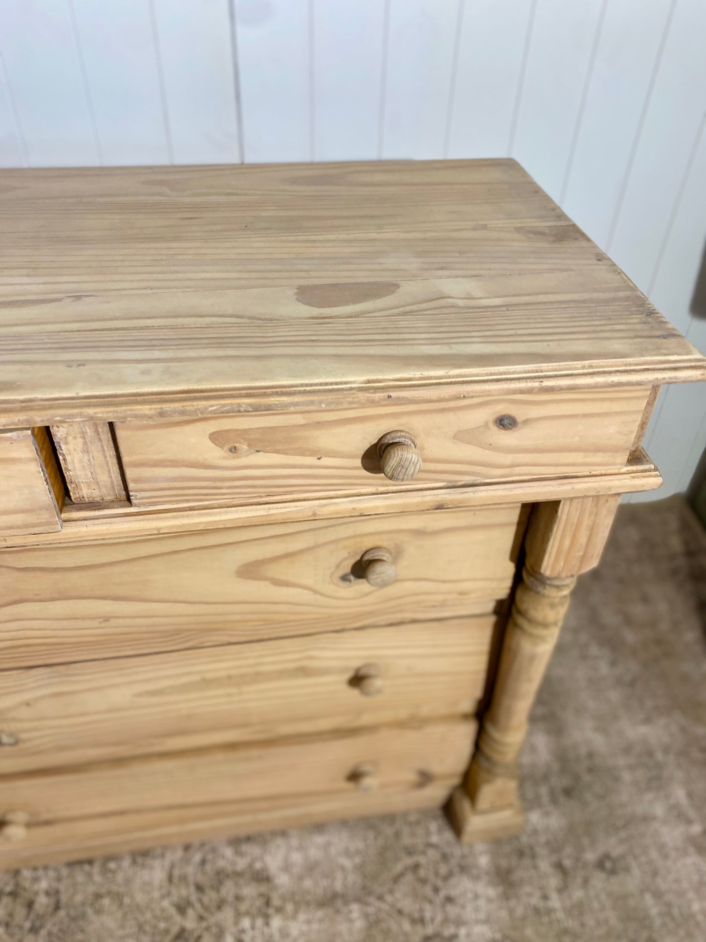 Stunning Vintage Pine Dresser - perfect for Entry Storage 39"