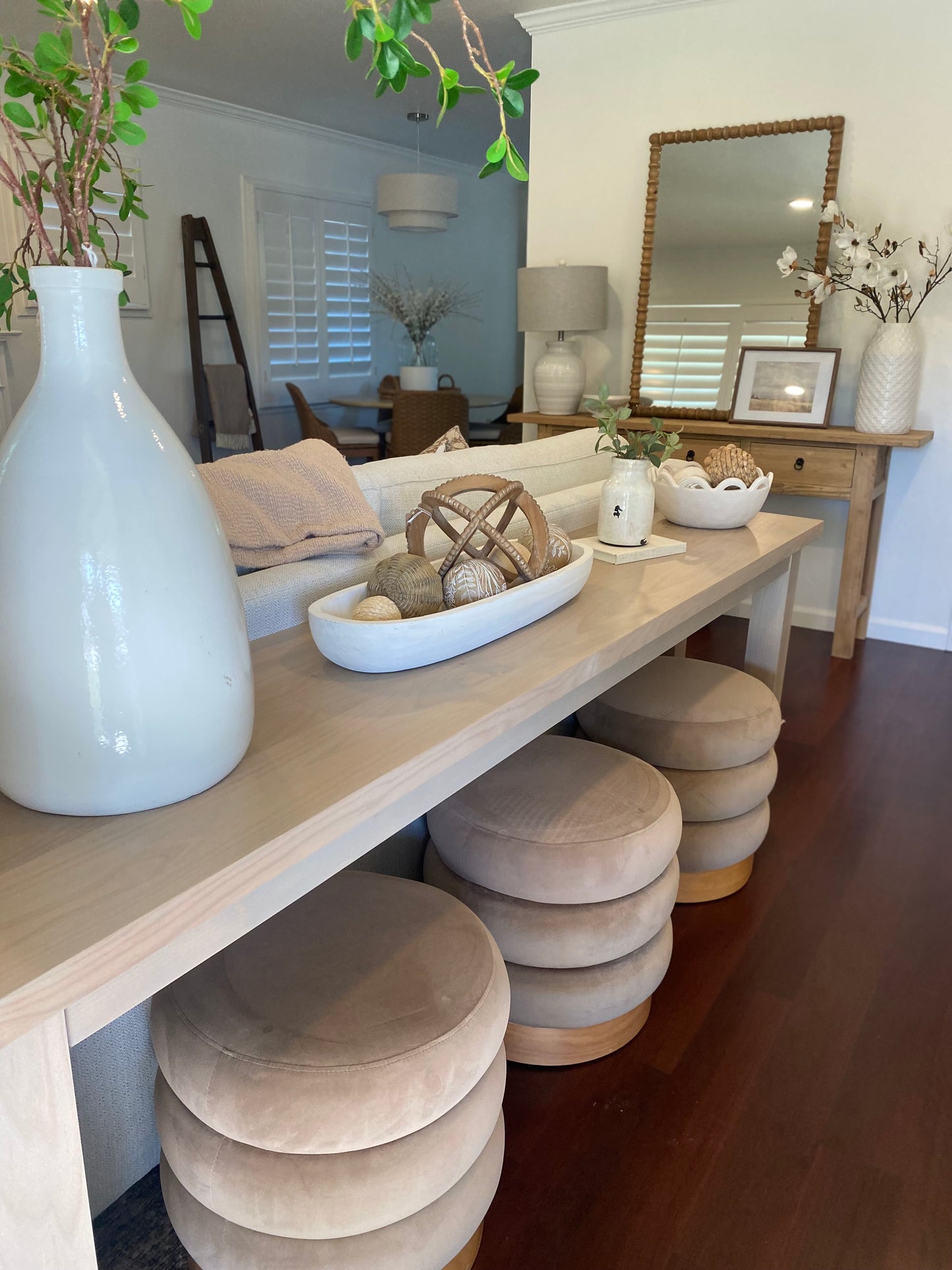 Custom Made Solid Wood Console & Sofa Tables