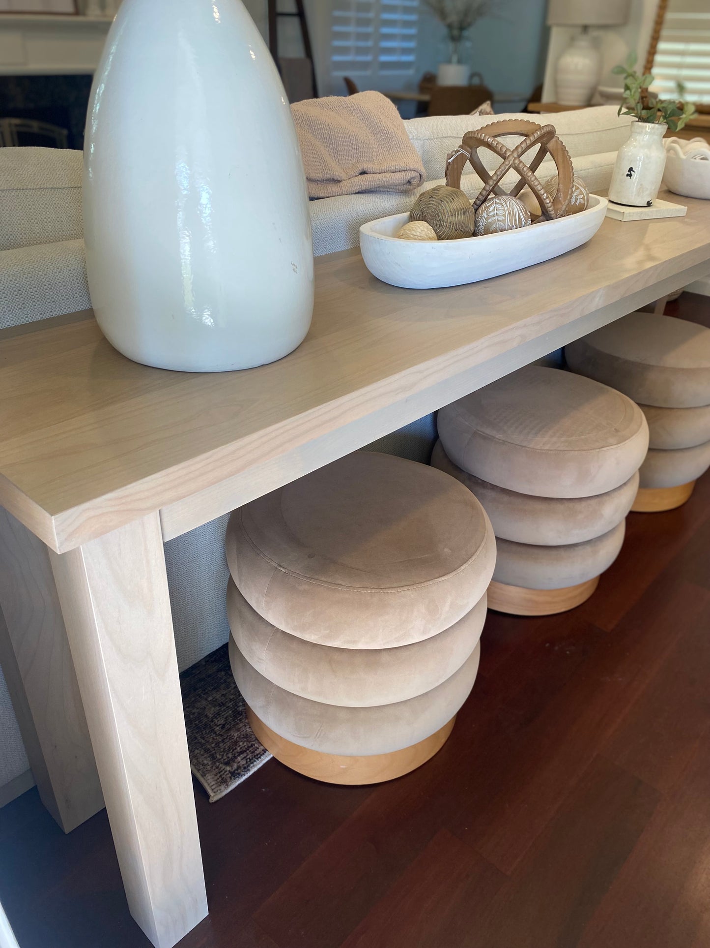 Custom Made Solid Wood Console & Sofa Tables