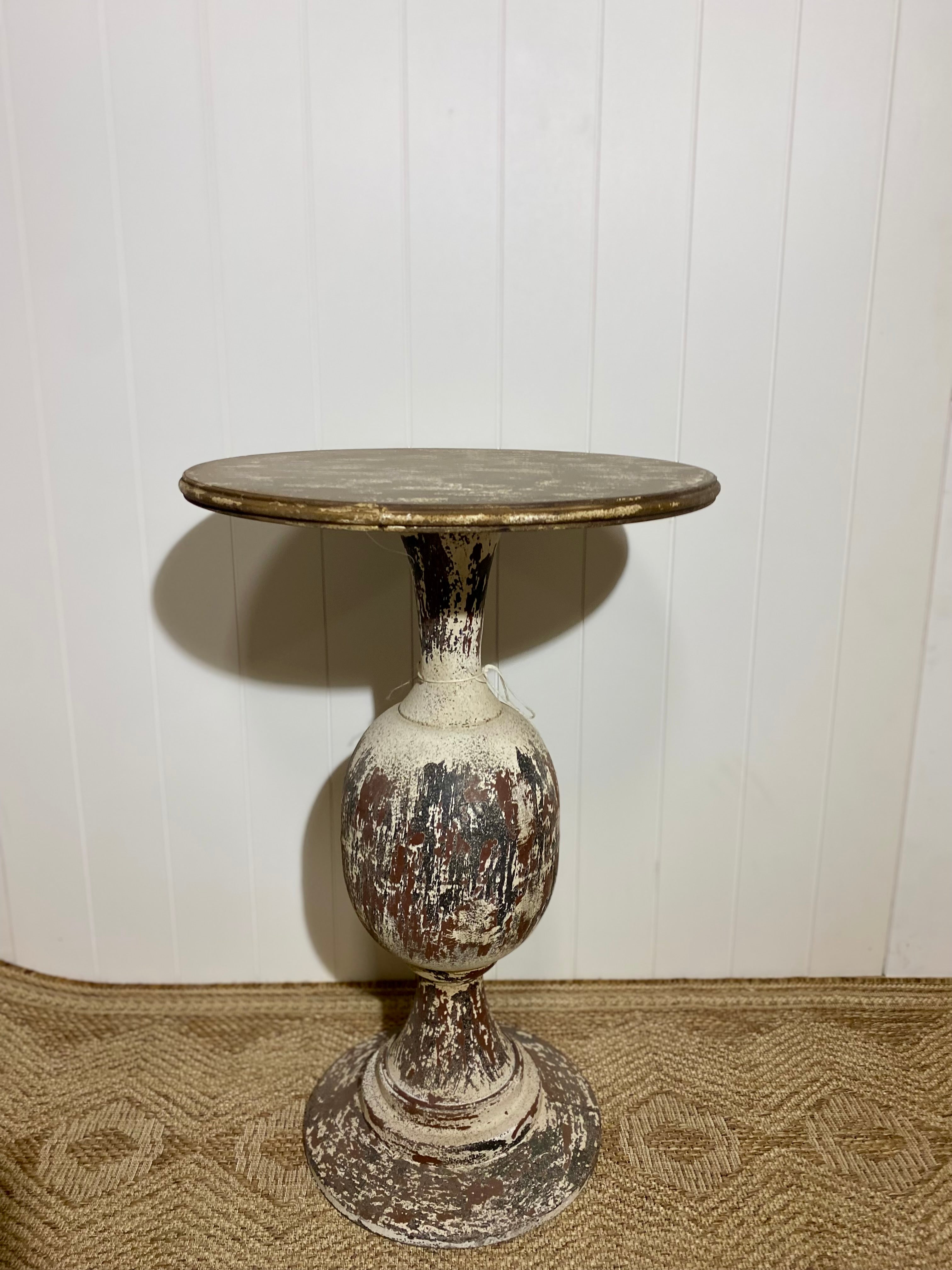 Metal Accent Table - Vintage Reproduction