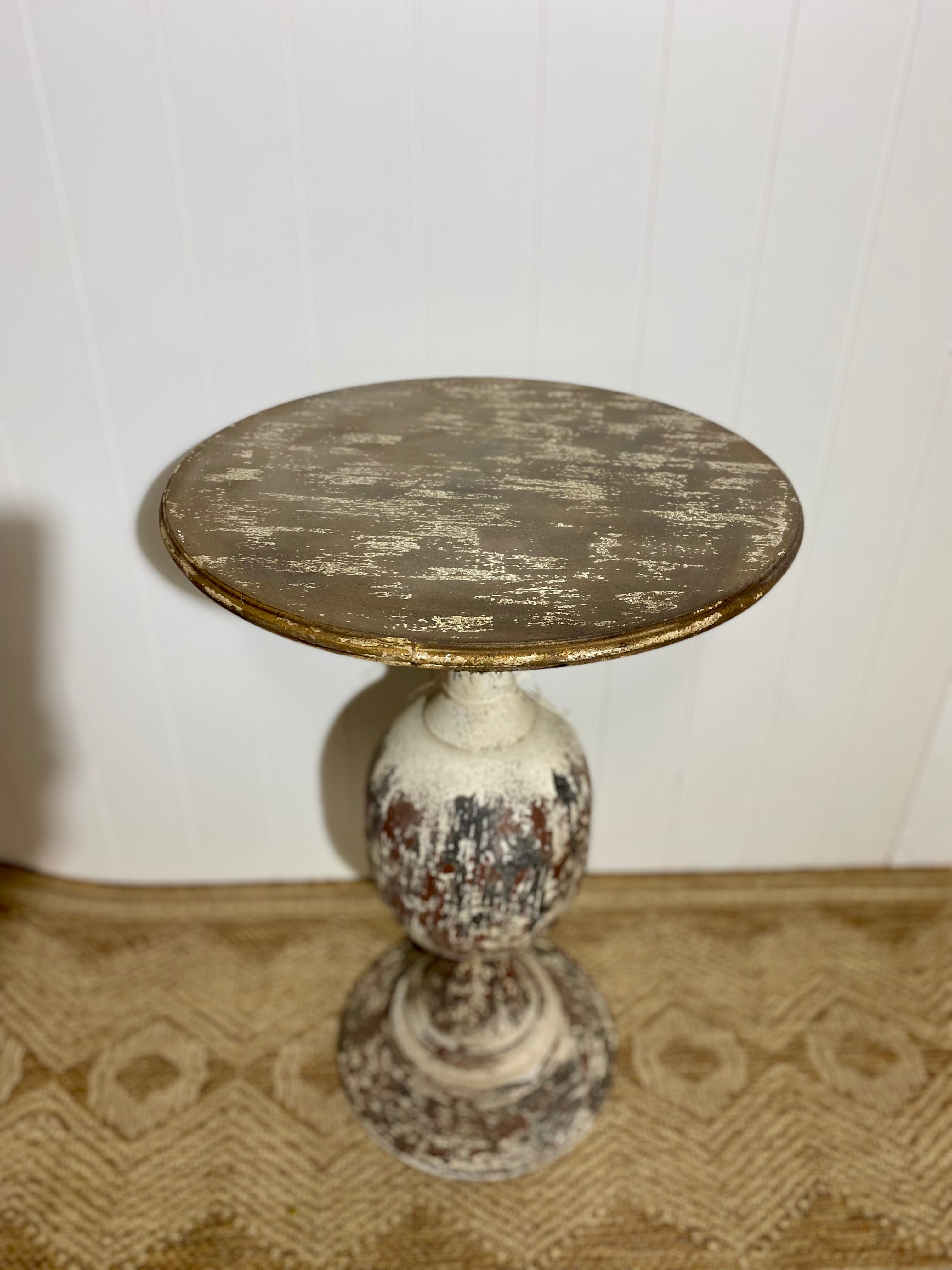 Metal Accent Table - Vintage Reproduction