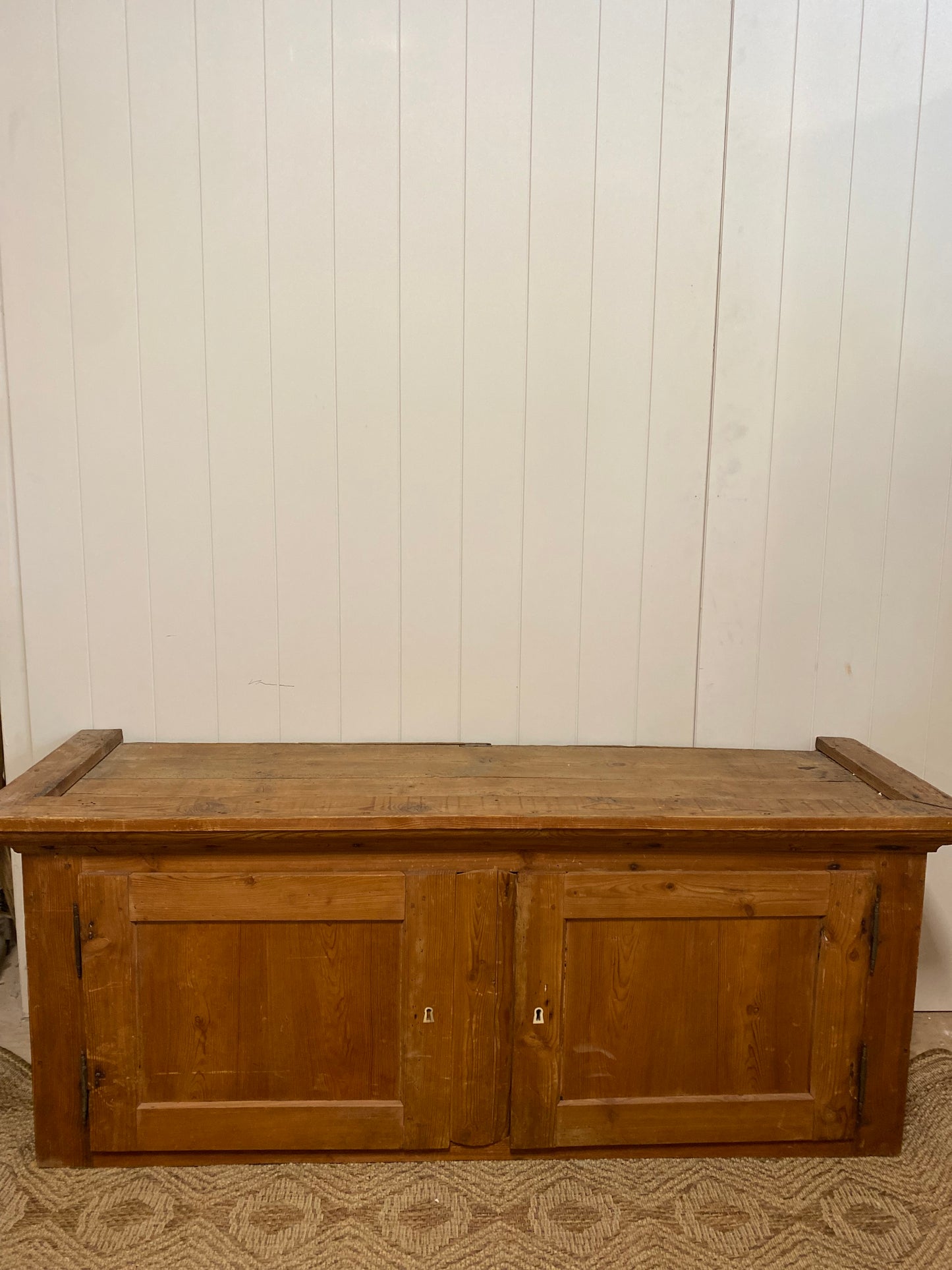 Vintage Pine Chest / Entry Bench 56" Wide