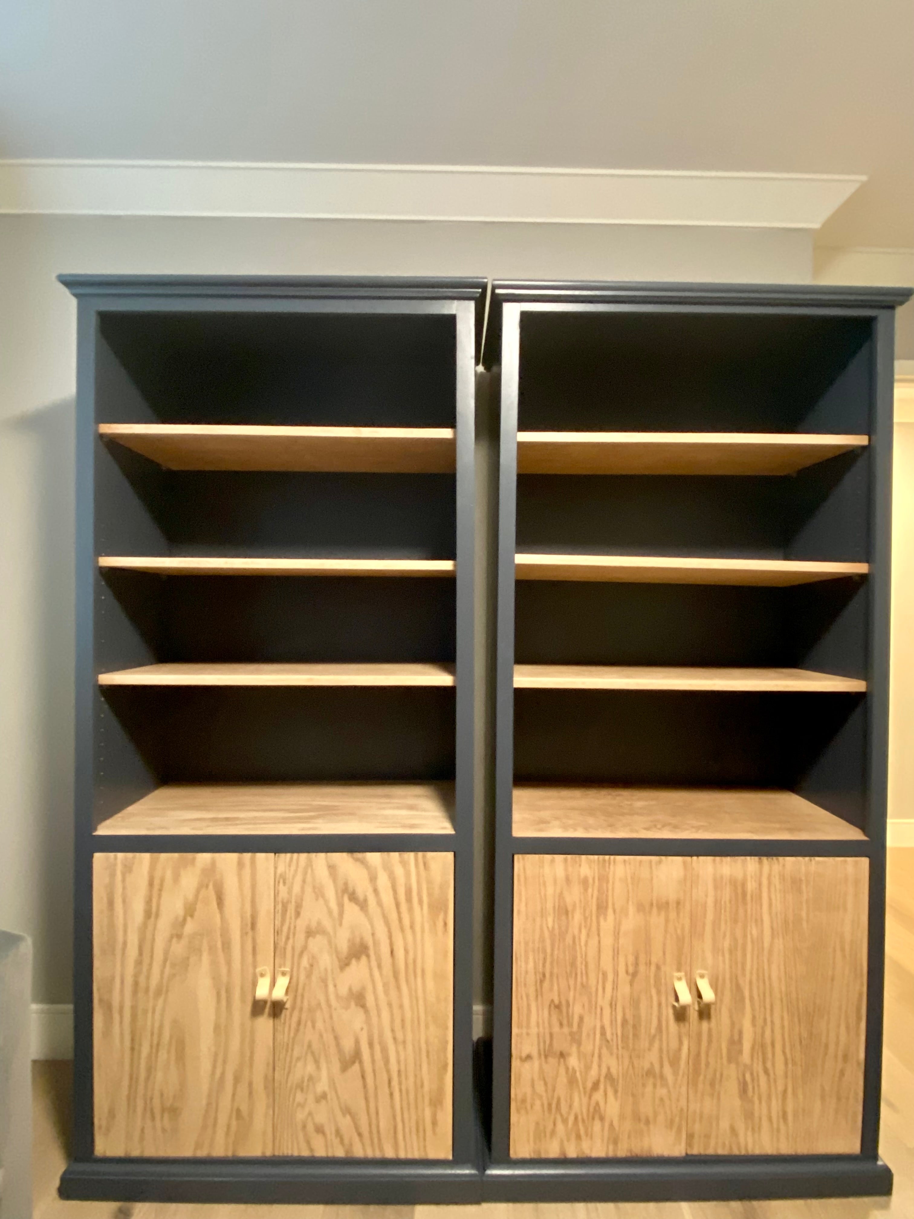 Custom Refinished Book cases