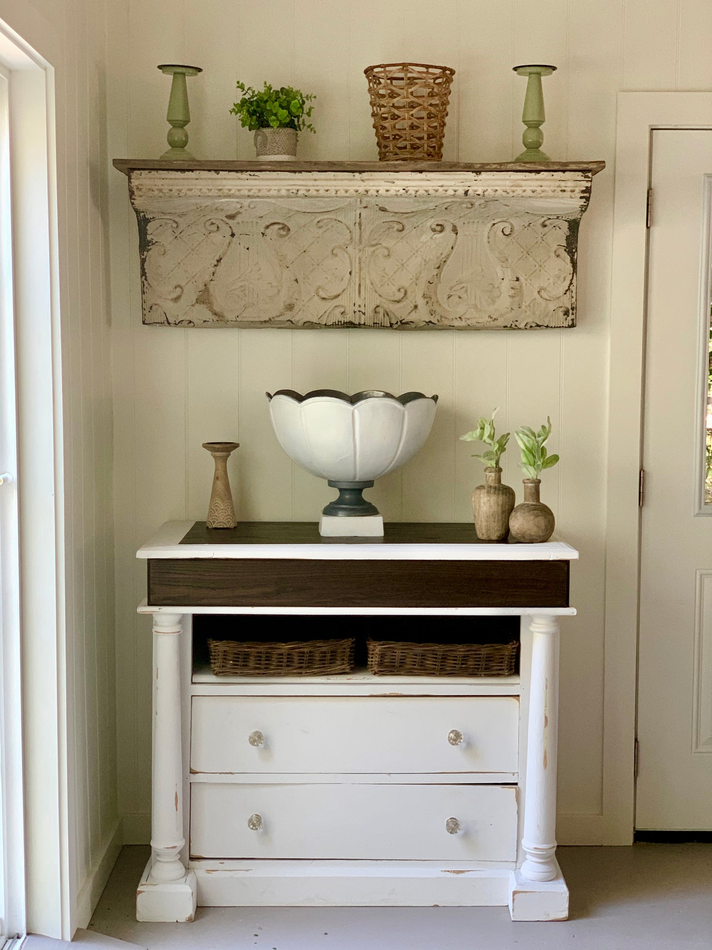 Vintage Dresser Refurbished - statement entry piece (needs some love)