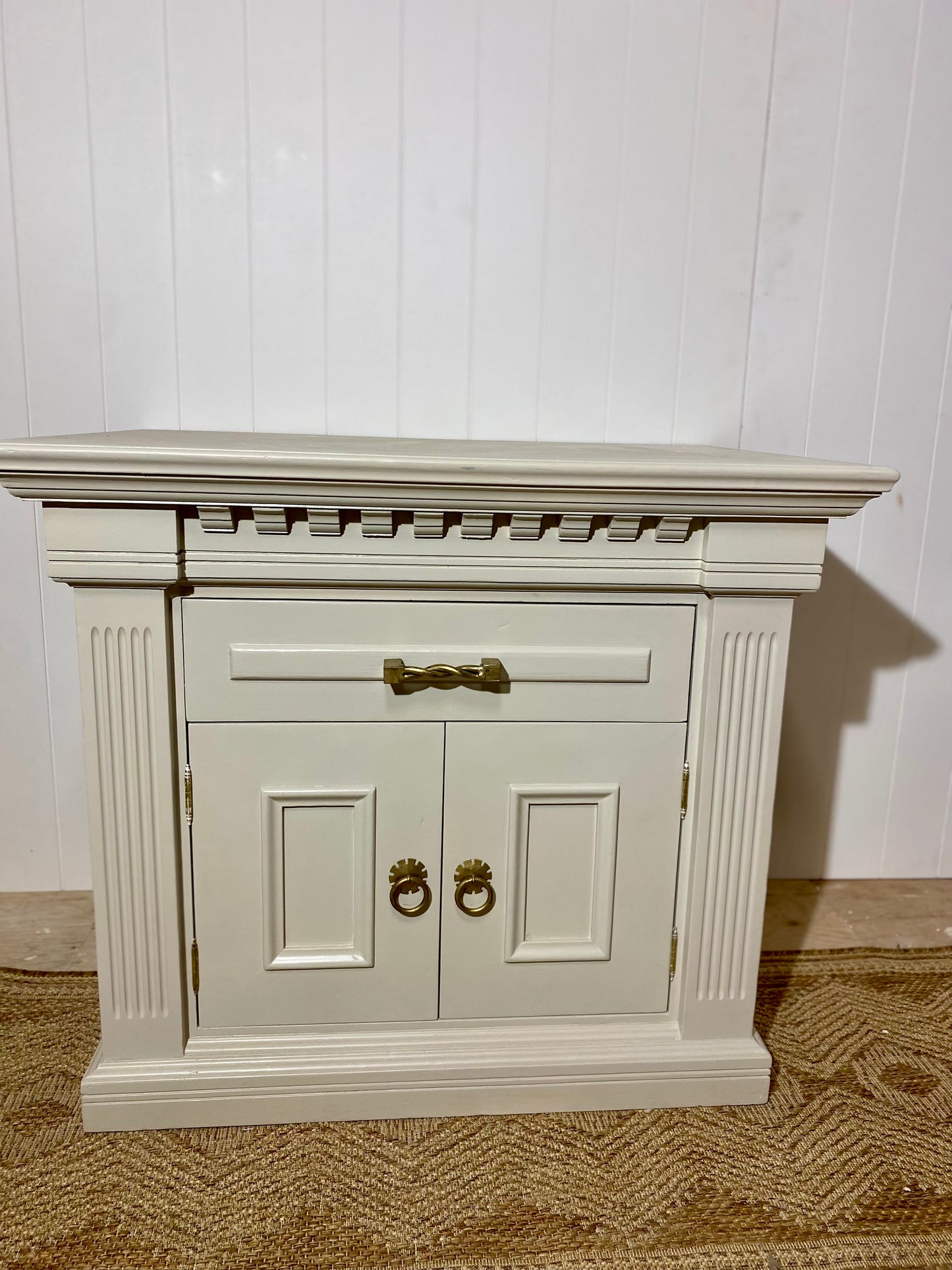 Vintage Refinished Accent Cabinet