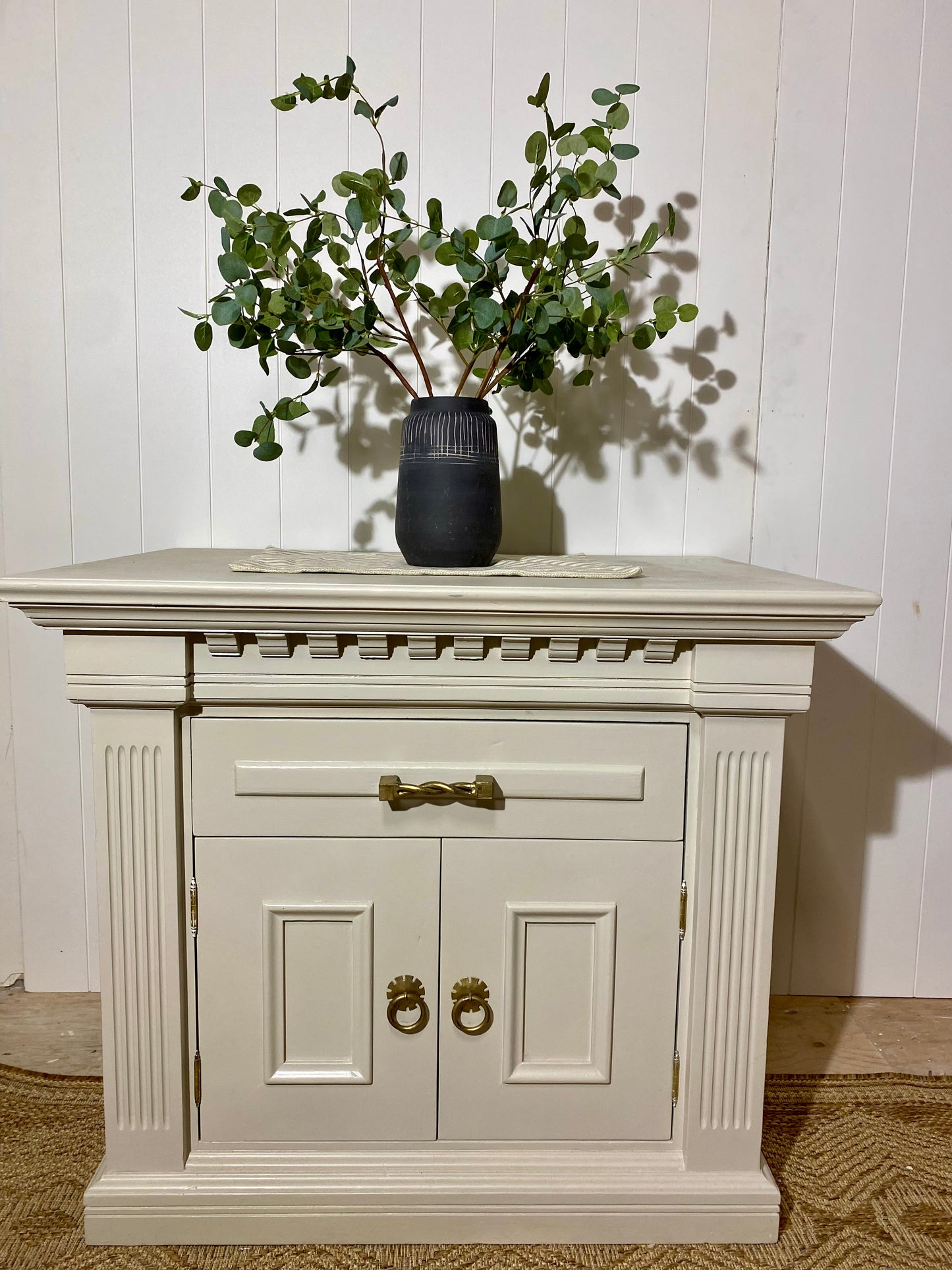 Vintage Refinished Accent Cabinet