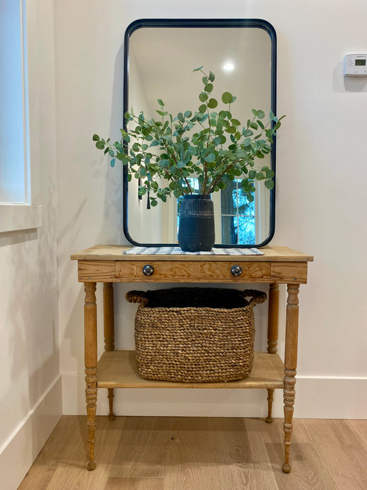 Vintage Pine small  Original Console Table