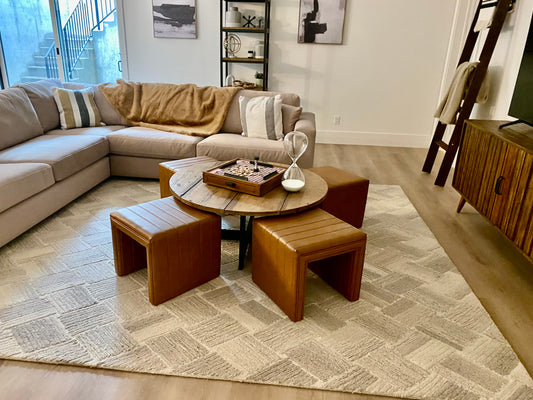 Reclaimed Large Coffee Table perfect for kids gaming table